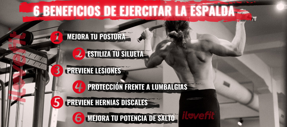 Beneficios Ejercitar la Espalda